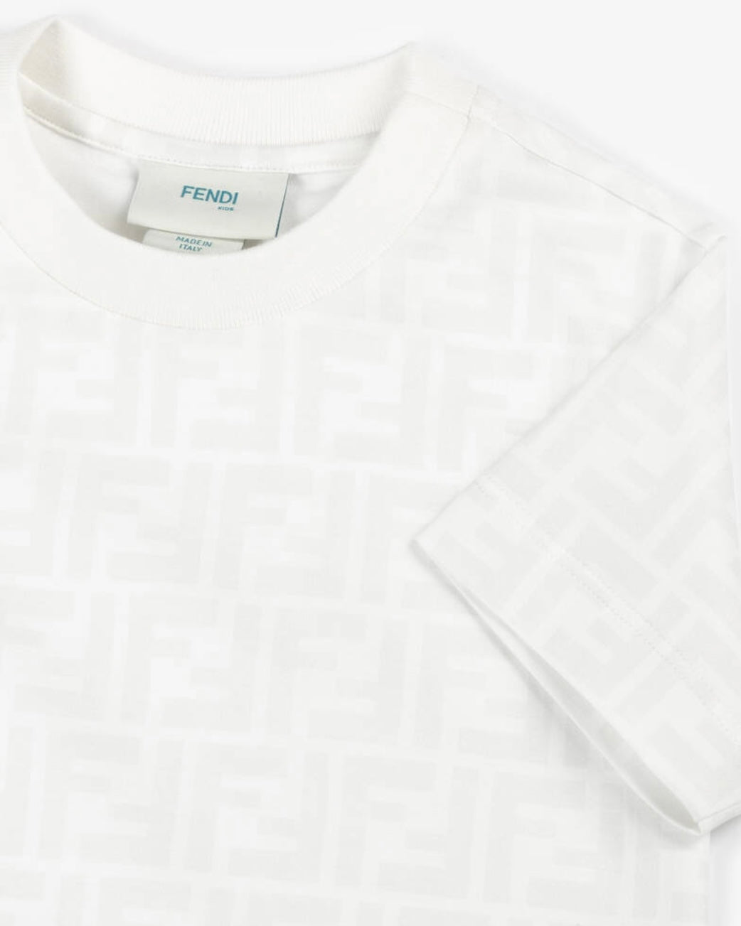 SS TEE WITH FF PATTERN ALLOVER