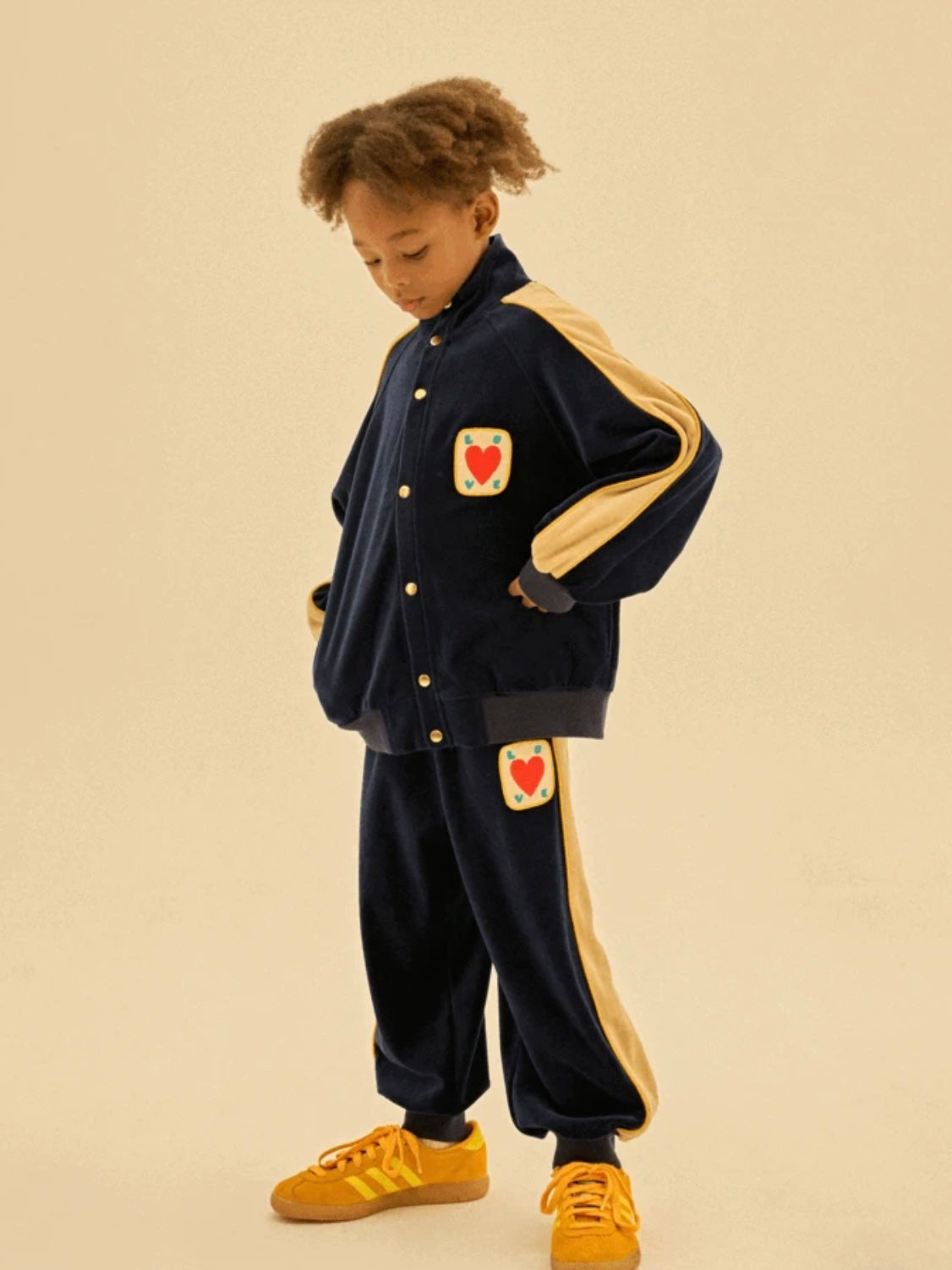 Love Velour Lounge Pants-Navy