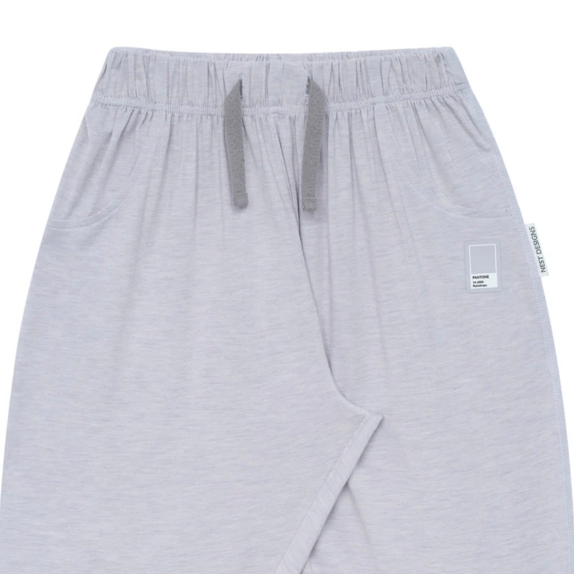 Nest Designs-Harem Pants (Bamboo Jersey)-Lavender Blue