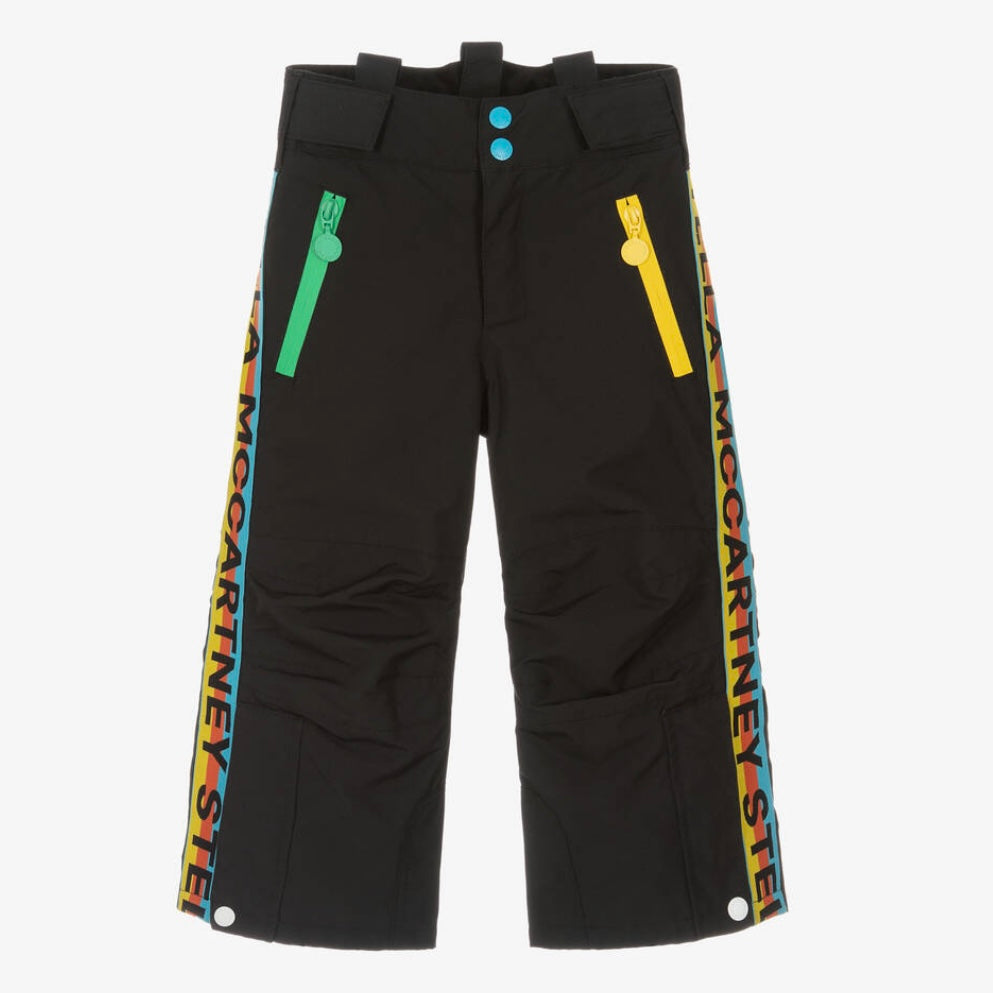 BOY SKI PANTS WITH LOGO TAPE