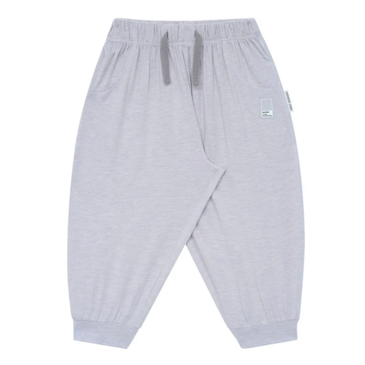 Nest Designs-Harem Pants (Bamboo Jersey)-Lavender Blue