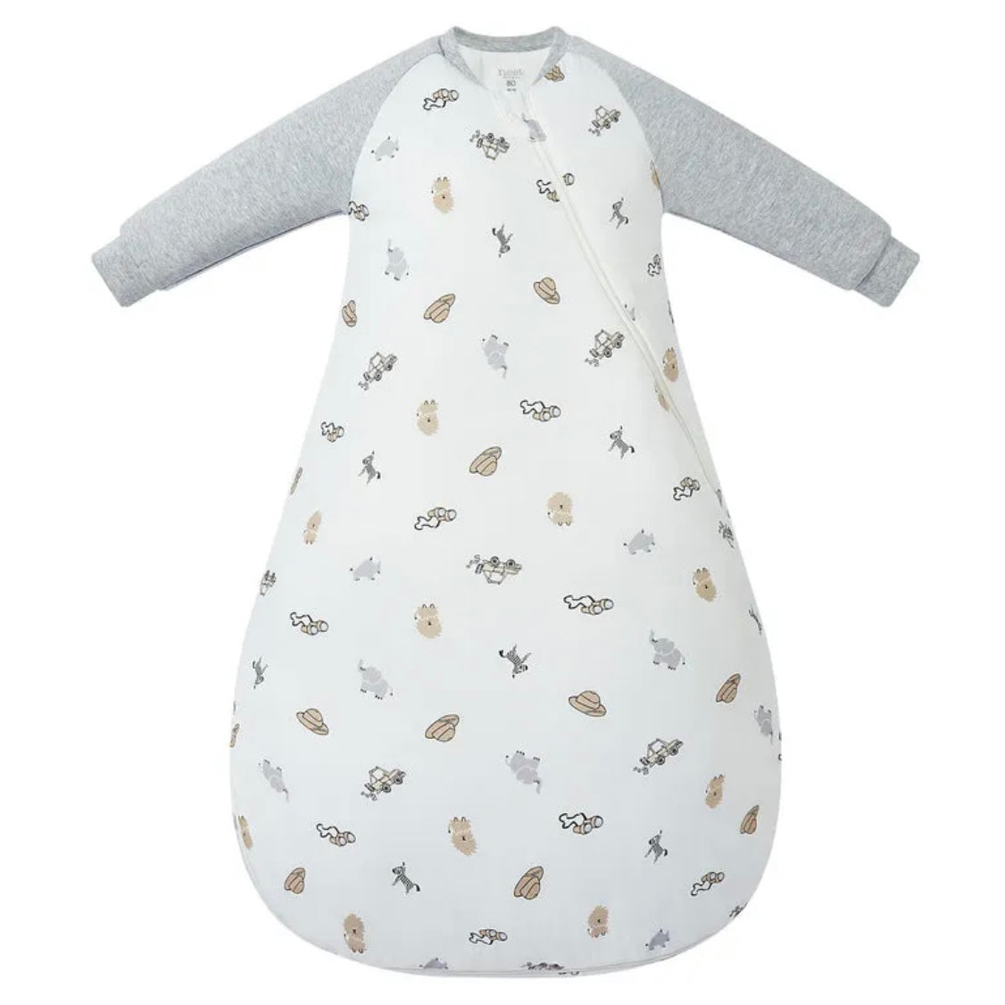 Raglan Long Sleeve Sleep Bag 2.5 TOG (Ginger Bamboo) -Safawhee!