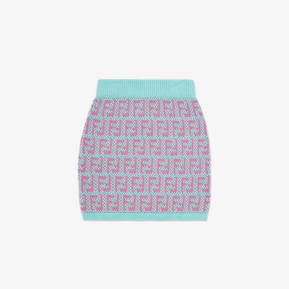 GIRL FF ALLOVER KNITTED SKIRT