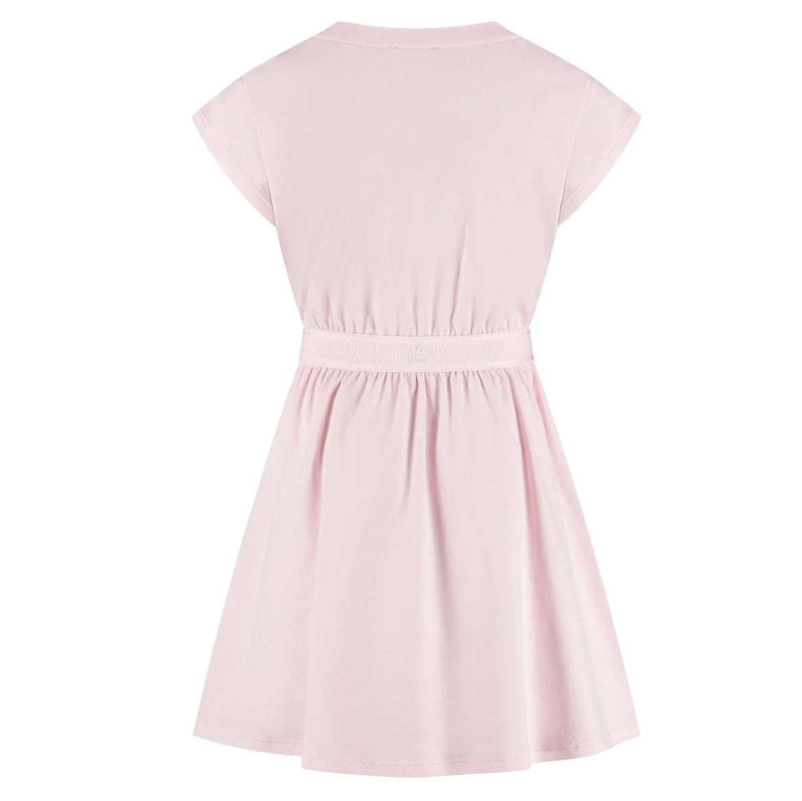 Givenchy-GIRLS SS DRESS WITH ELASTICATED WAISTE AND LOGO
