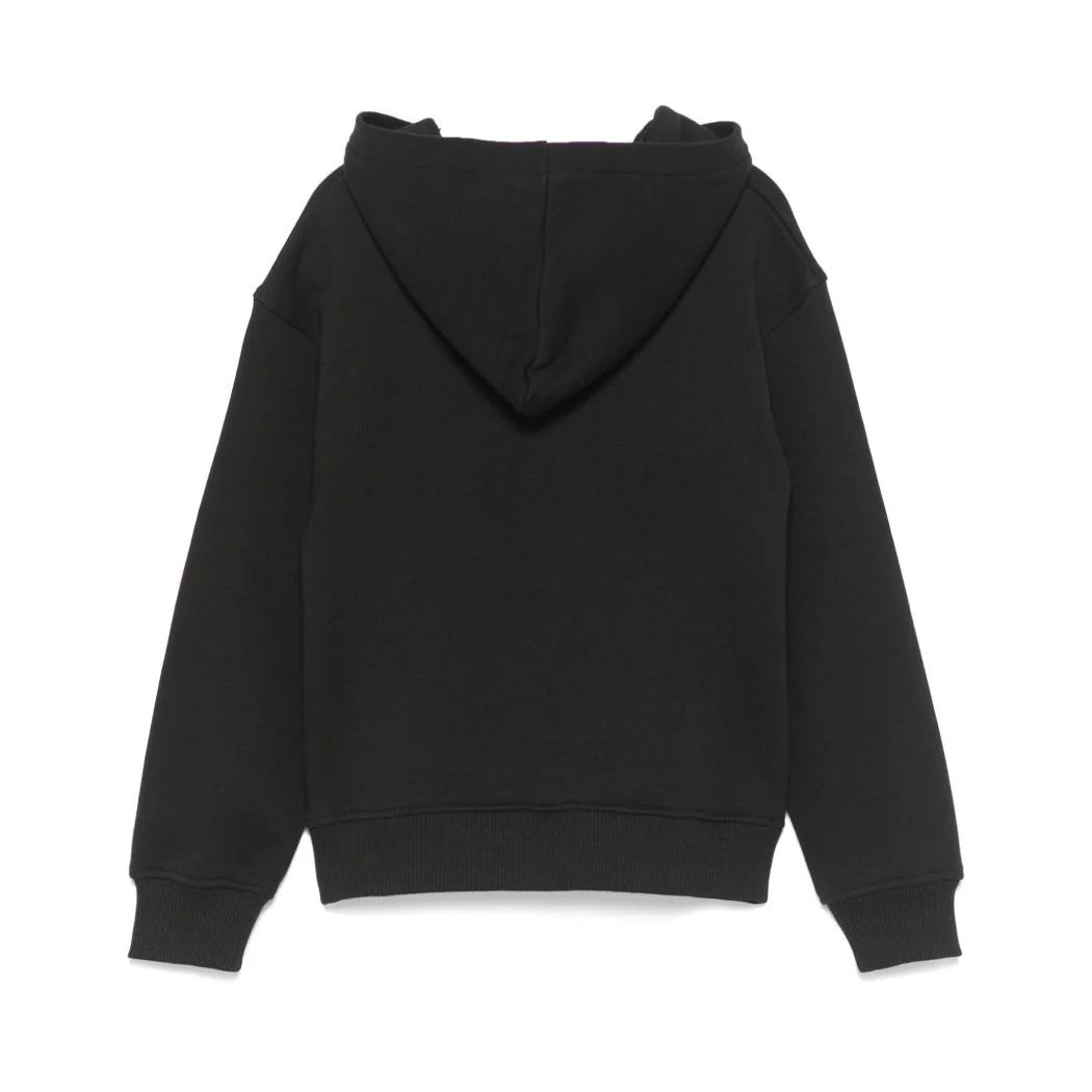 Moschino-HOODED LS SWEATSHIRT W LOGO BEAR PRINT