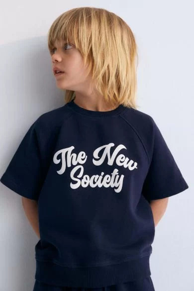 The New Society-Pylos Sweatshirt Short Sleeve