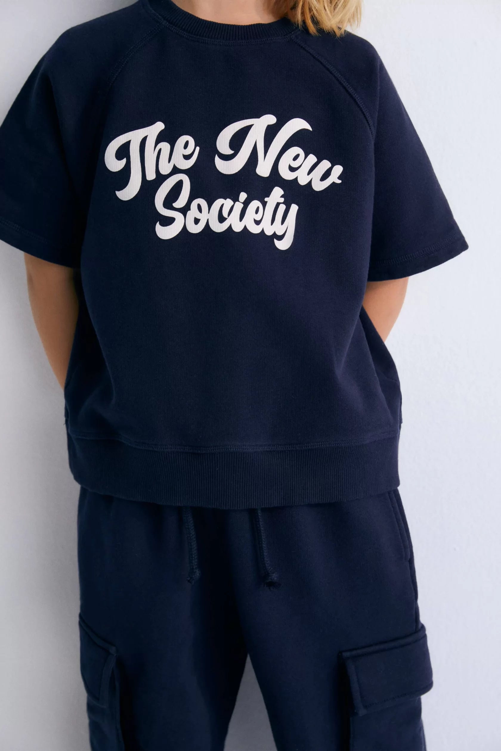 The New Society-Pylos Sweatshirt Short Sleeve