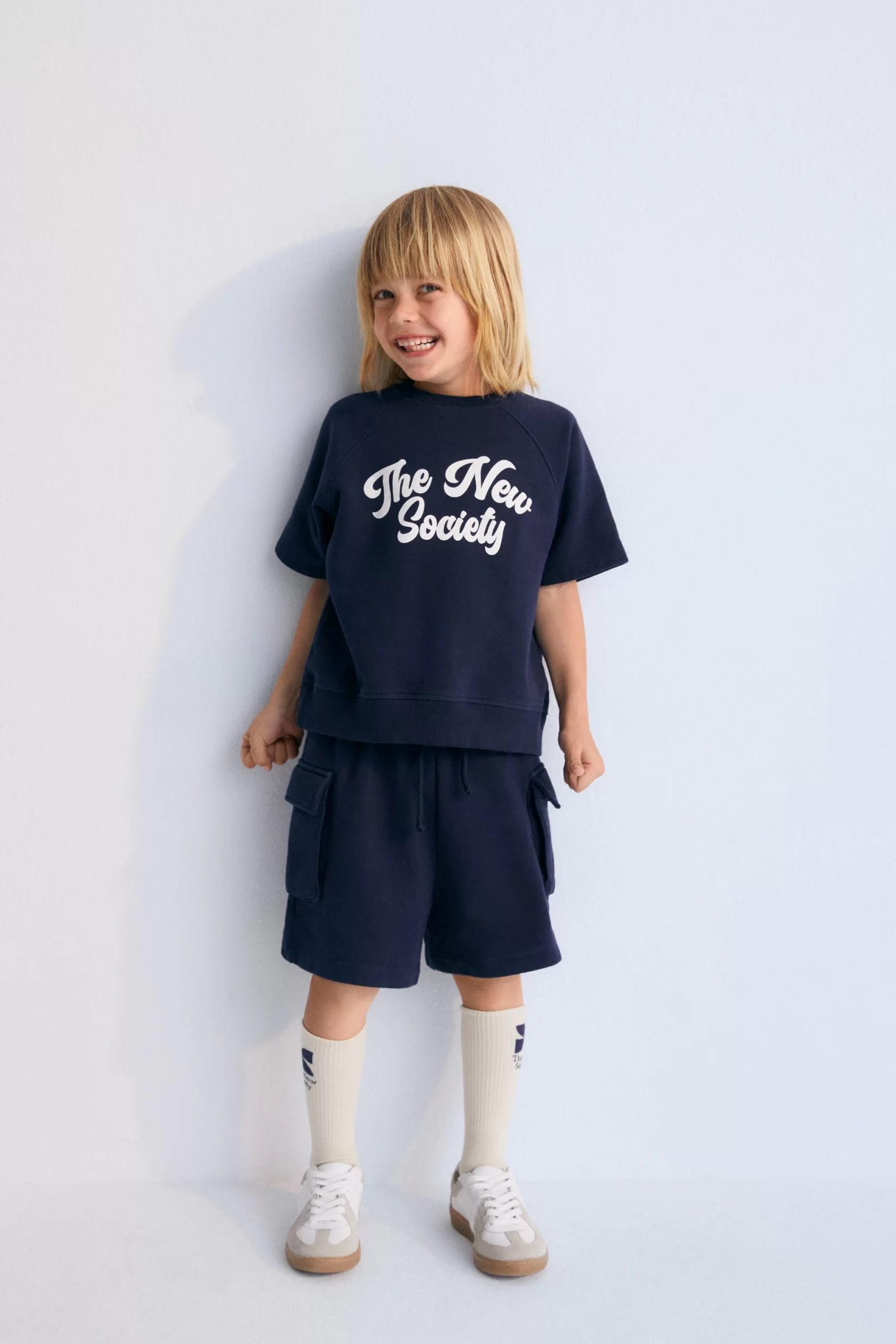 The New Society-Pylos Sweatshirt Short Sleeve