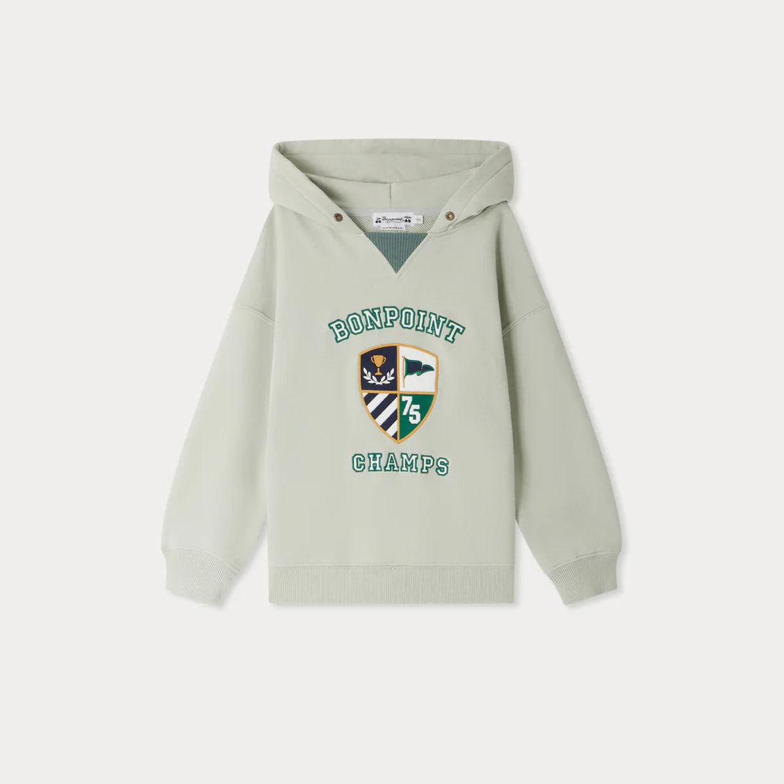 Bonpoint-Felix embroidered sweatshirt with hood
