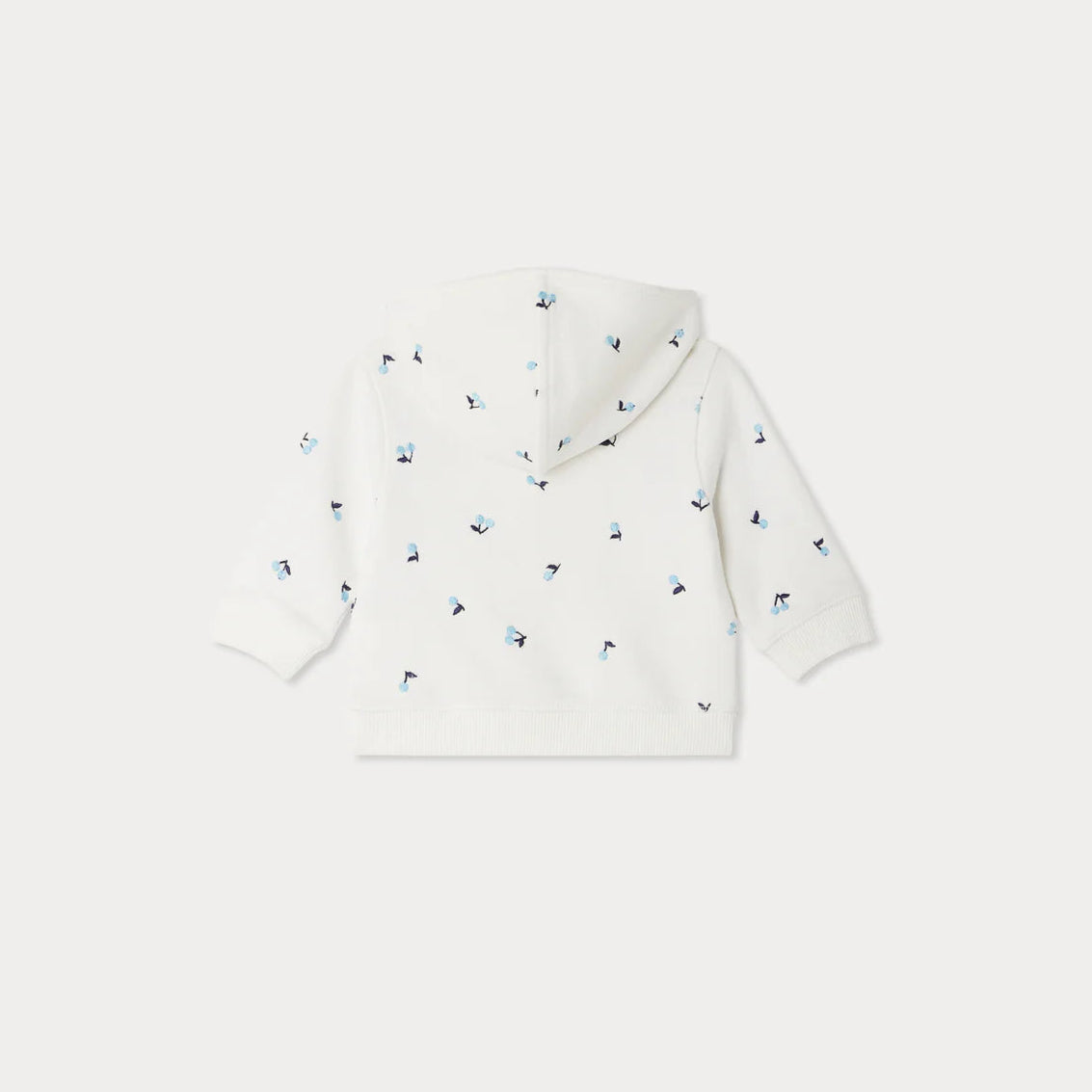 Bonpoint-Tibou sweatshirt with cherry embroideries