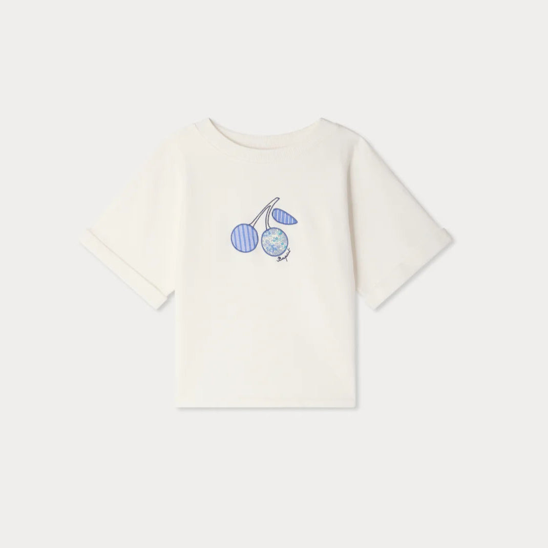 Bonpoint-Faros sweatshirt with cherry motif