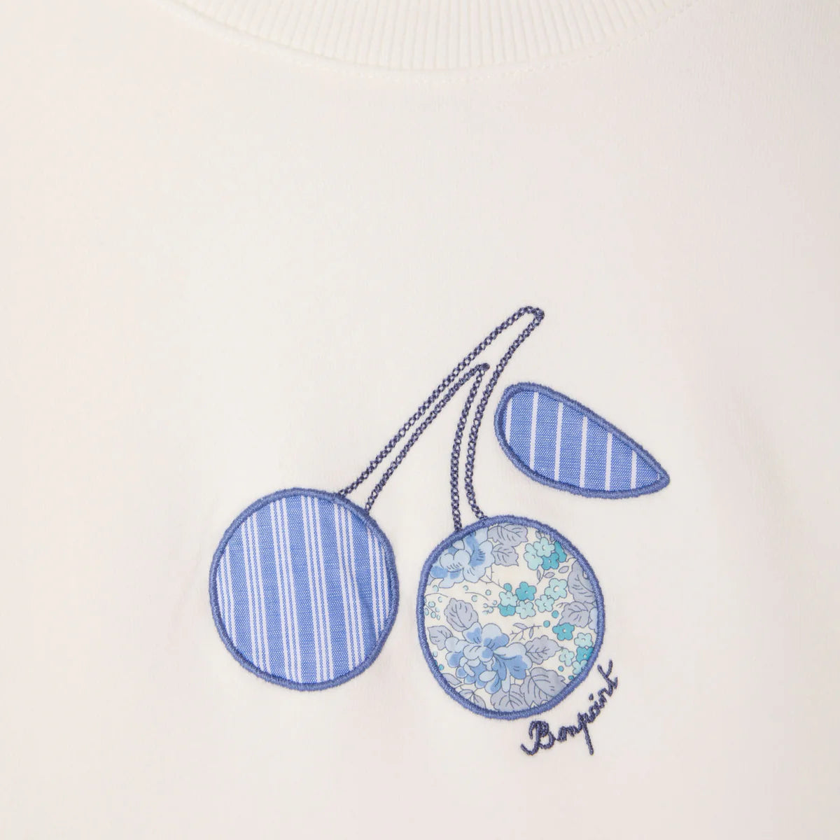 Bonpoint-Faros sweatshirt with cherry motif