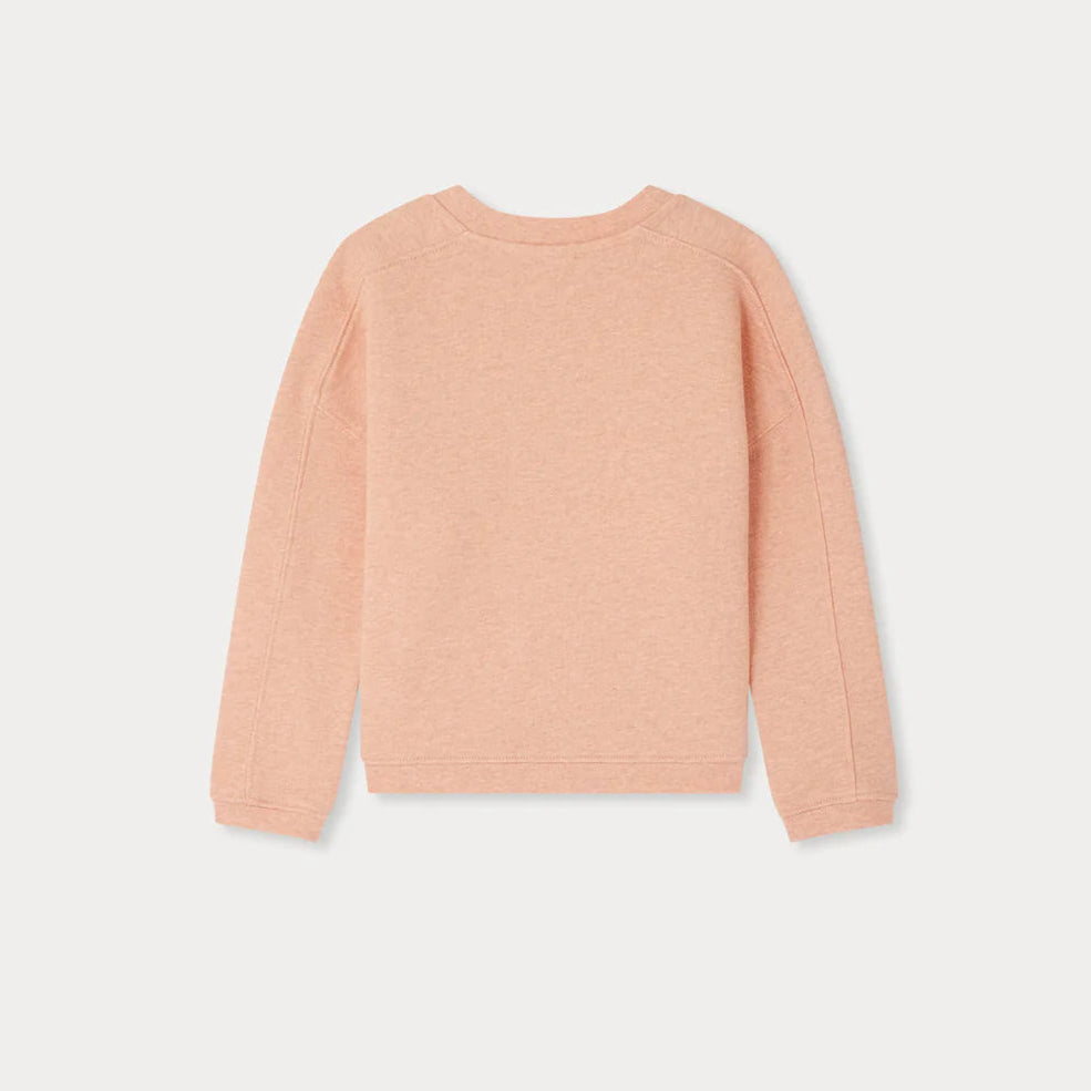 Bonpoint-Gena sweatshirt in fleece cherrysh