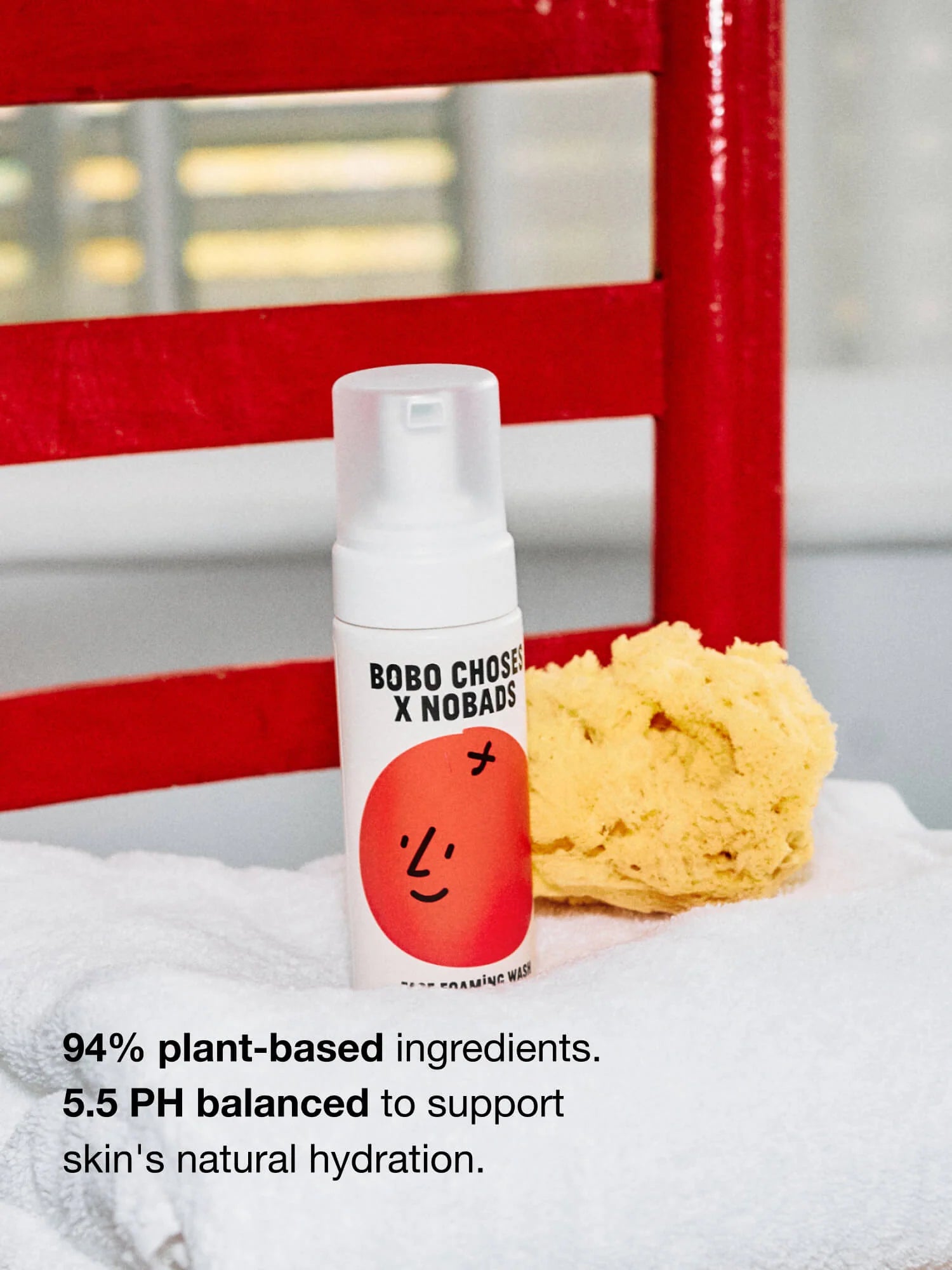 Bobo Choses x Nobads Face foaming wash