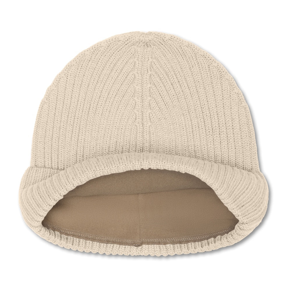 Mini A Ture-MATBOJE fleece lined beanie 1054 Angora cream