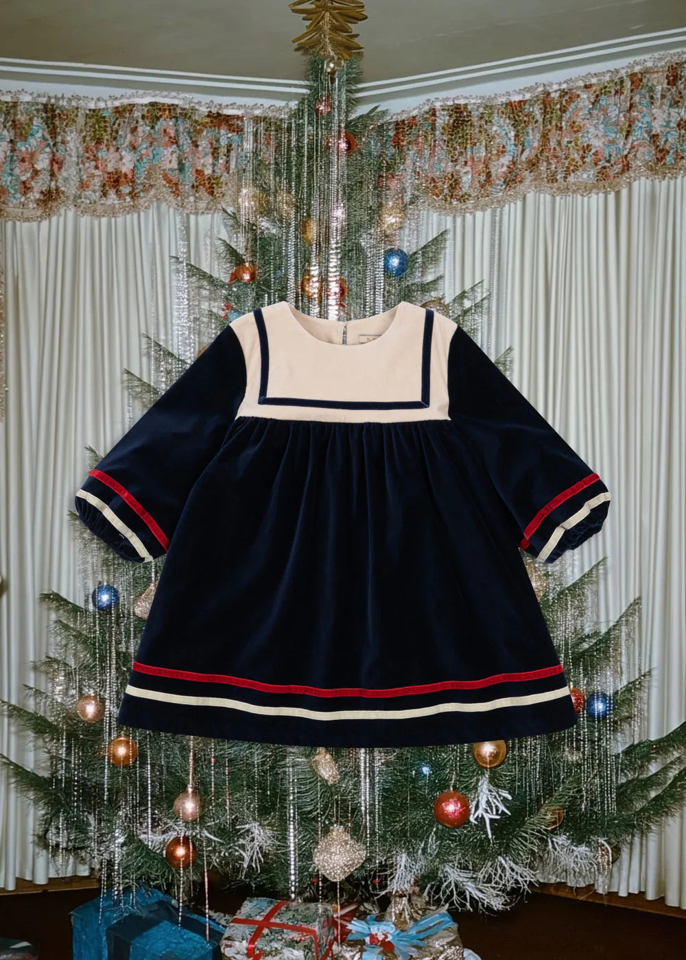 ROCKY DRESS - NAVY BLAZER