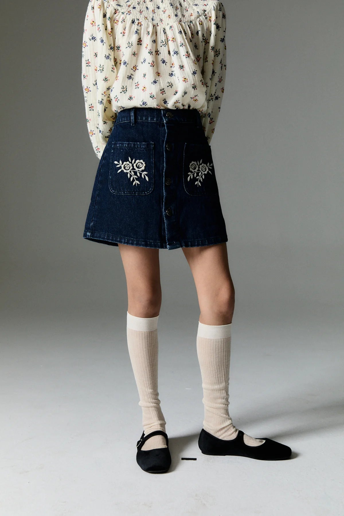 Danubio Skirt-Denim Fusion