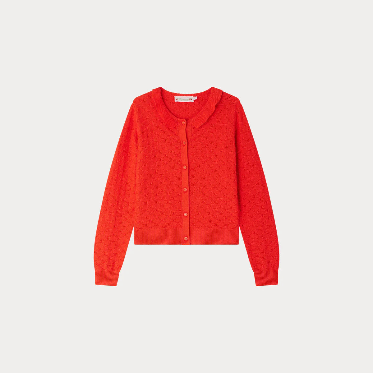 Bonpoint-Emy lace-trimmed cardigan