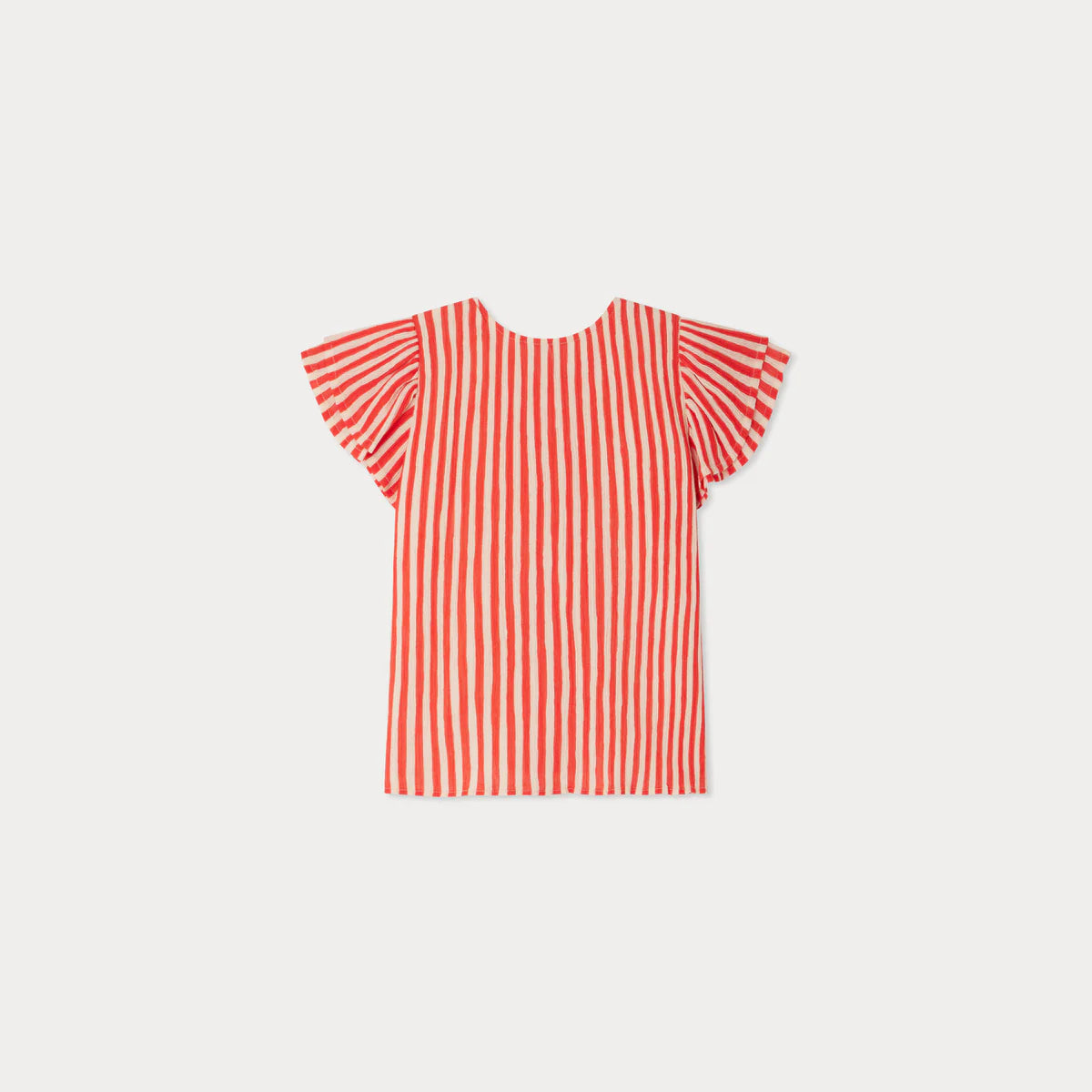 Bonpoint-Enigma striped crepe blouse