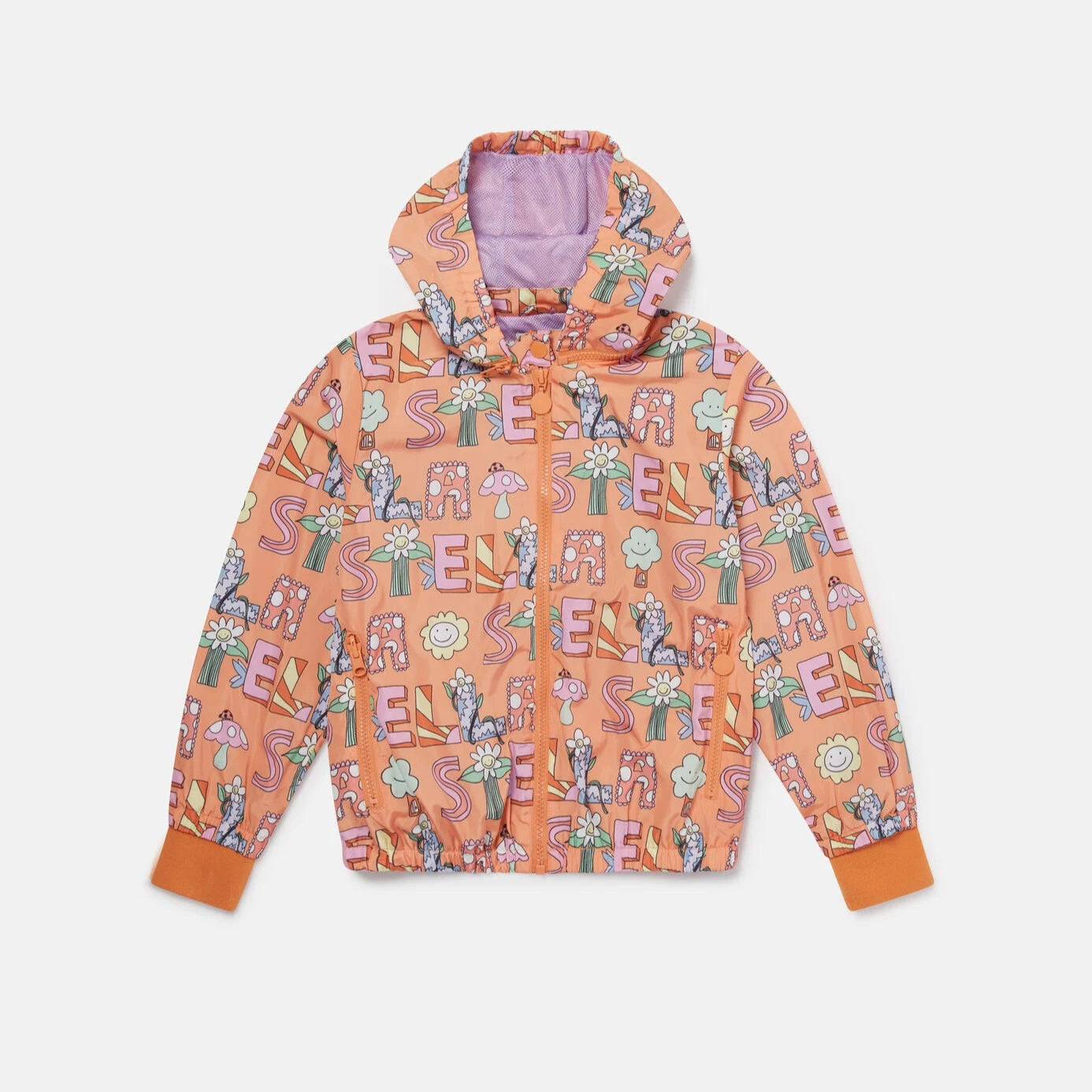 Stella Mccartney Kids-GIRL FAIRY STELLA LETTERING JACKET