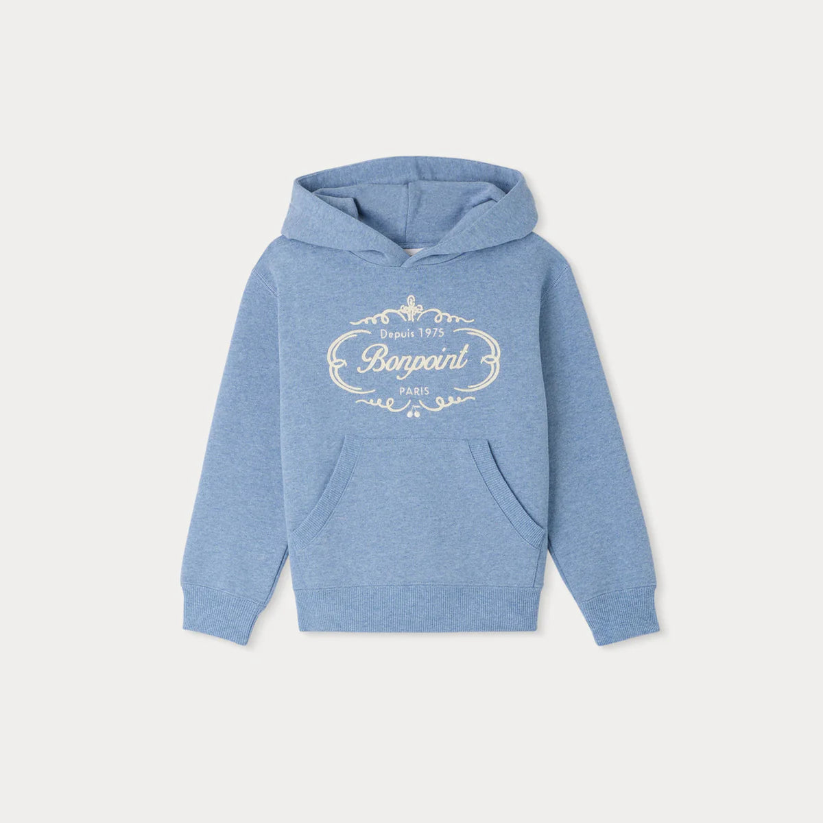 Bonpoint-Barack ocean blue cotton sweatshirt