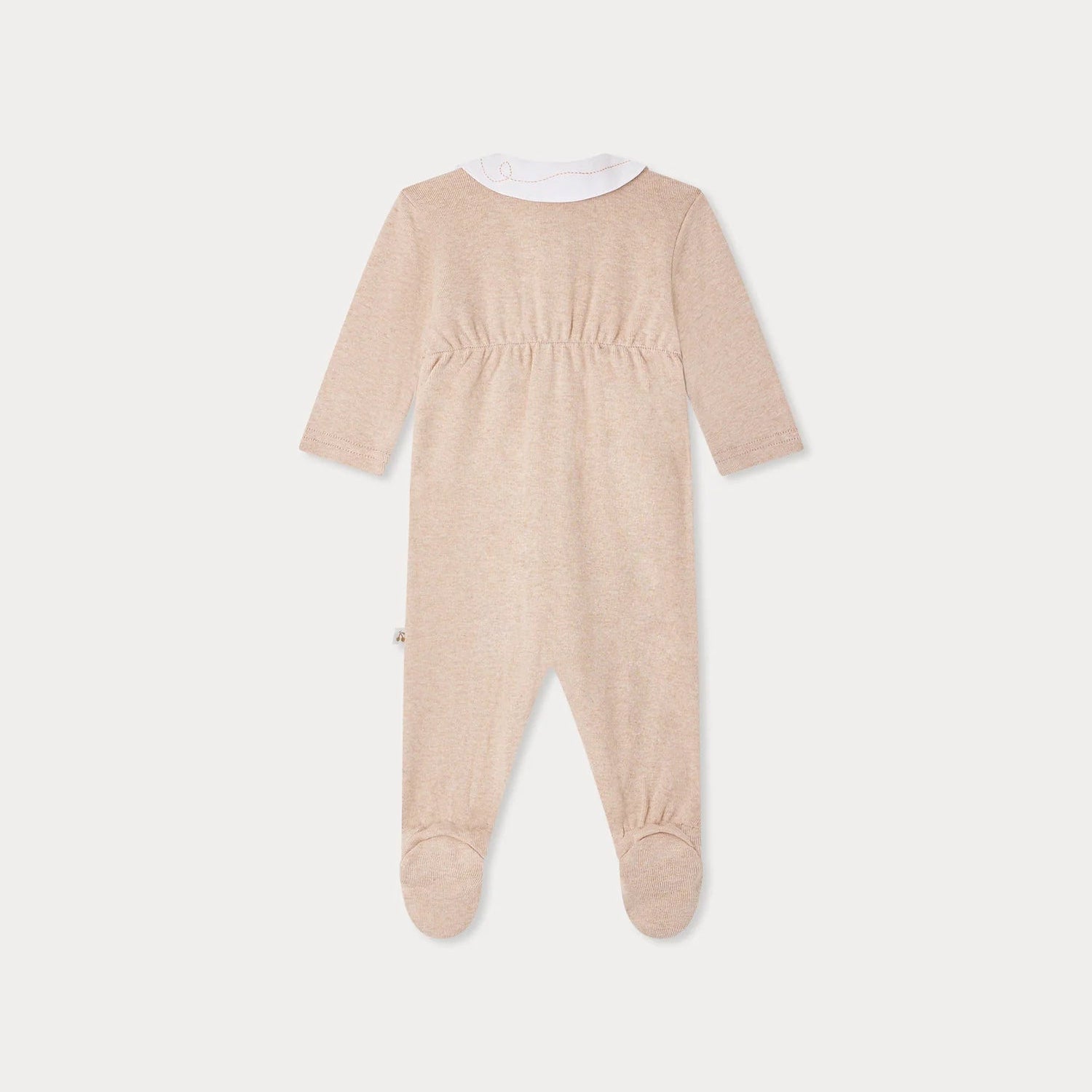Bonpoint-Tilouan pajamas with bike-embroidered collar