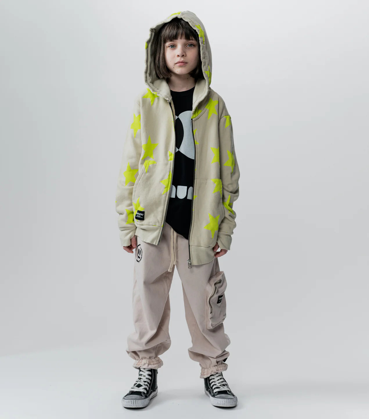 SMILE CARGO PANTS SMOKEY NATURAL
