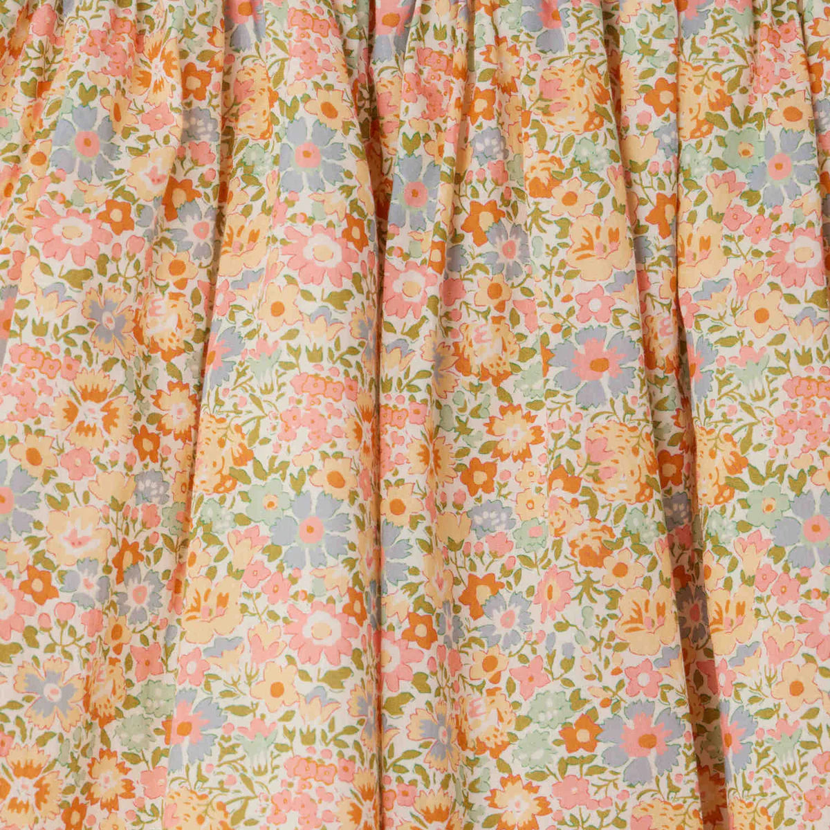 Bonpoint-Suzon skirt made with multicolot Liberty fabrics