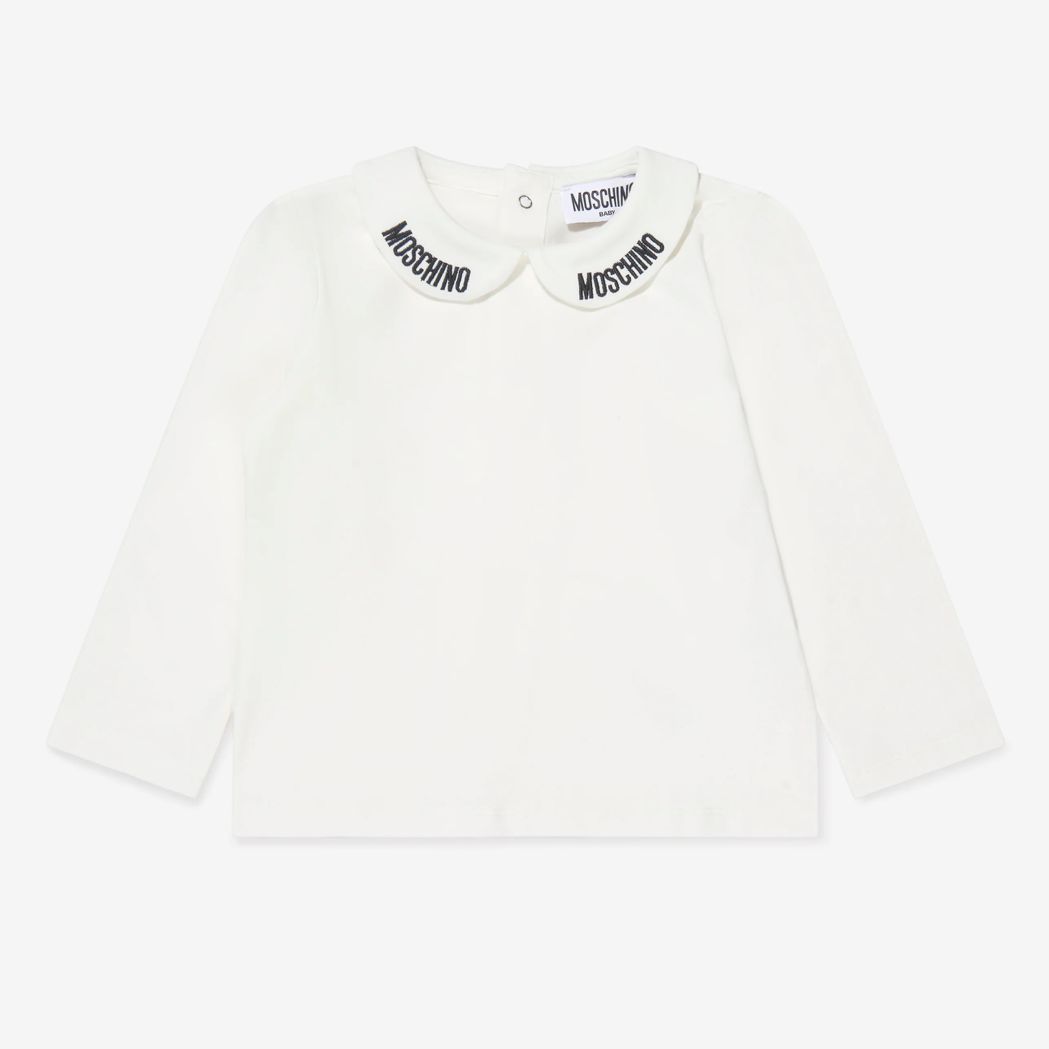 BABY GIRL LS TEE WITH BEAR OVERALL SKIRT