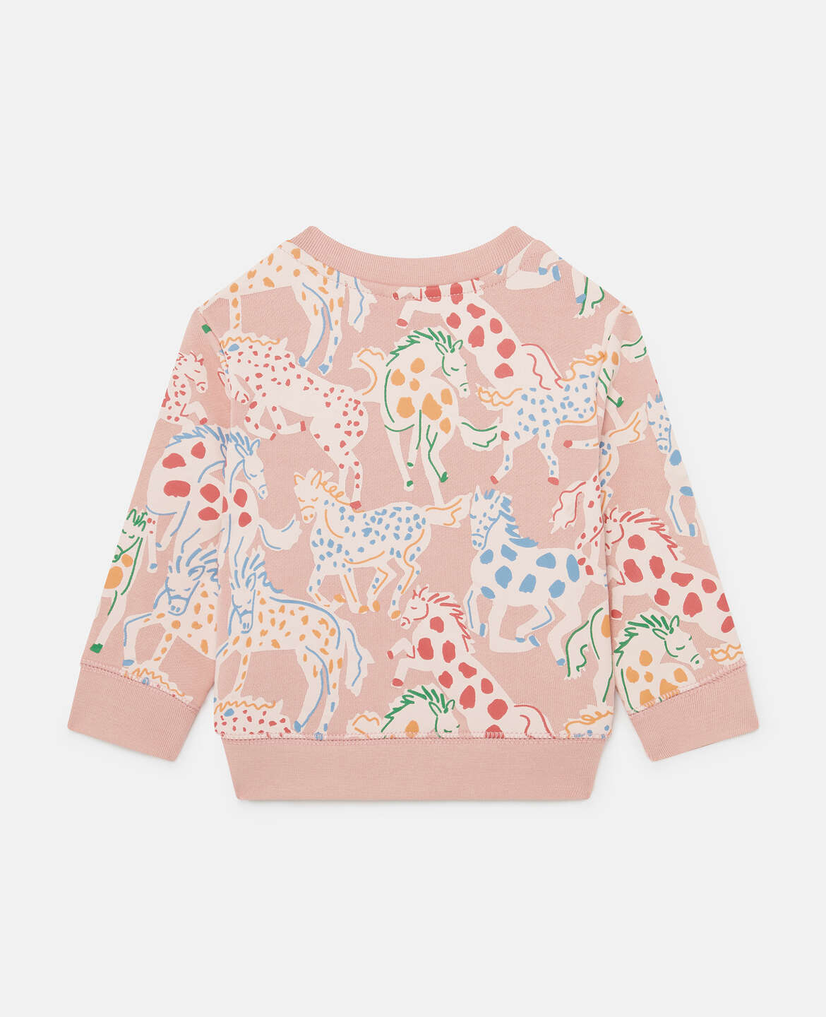 BABY GIRL PRAIRIE HORSES SWEATSHIRT