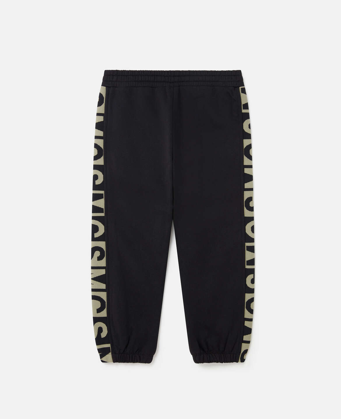 BOY JOGGERS WITH JACQUARD LOGO TAPE