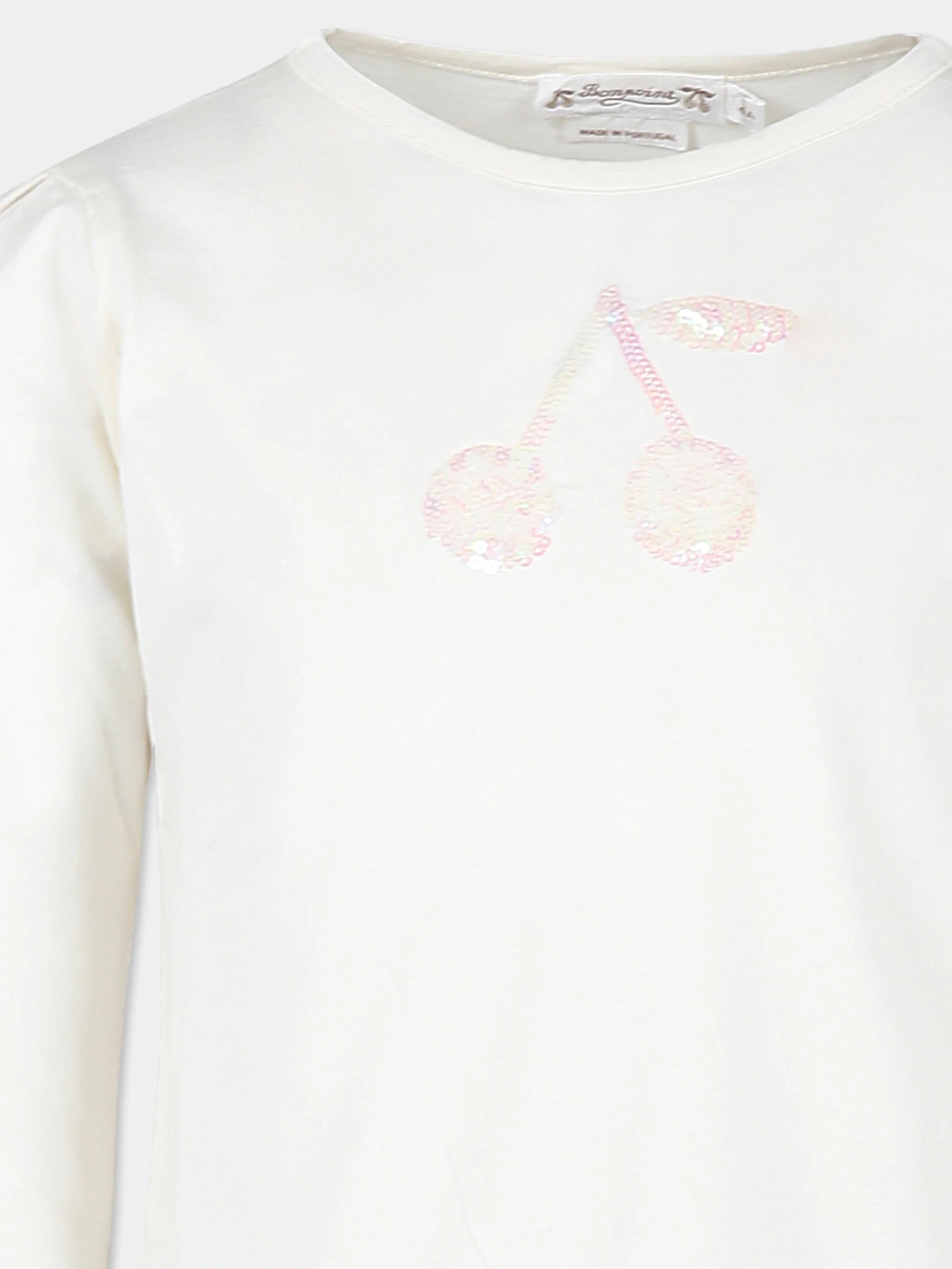 T-SHIRT GRACIEUSE-BLANC NATUREL