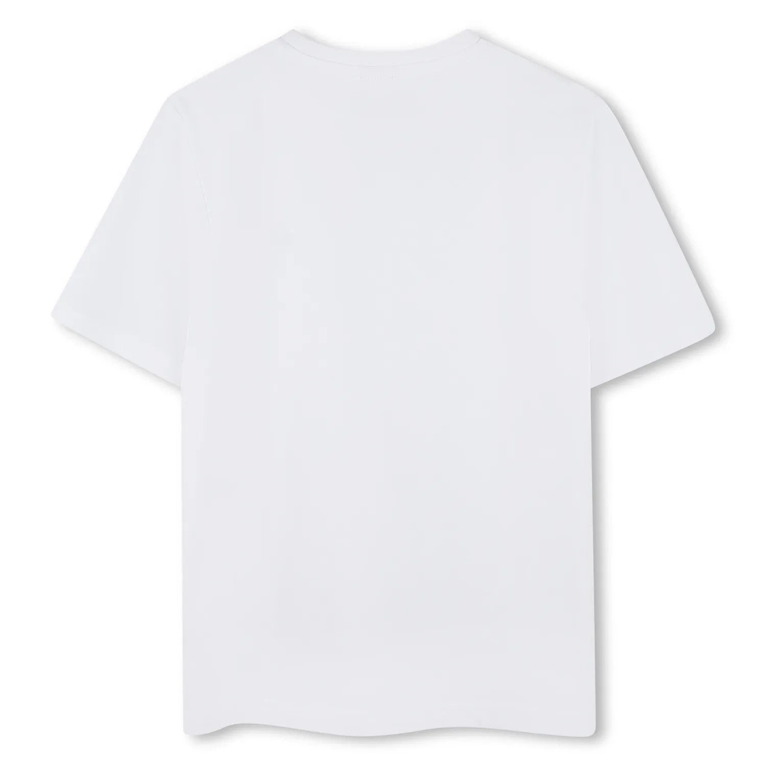 BOSS-WHITE TSHIRT SHORT SLEEVE SMALL BOSS LOGO