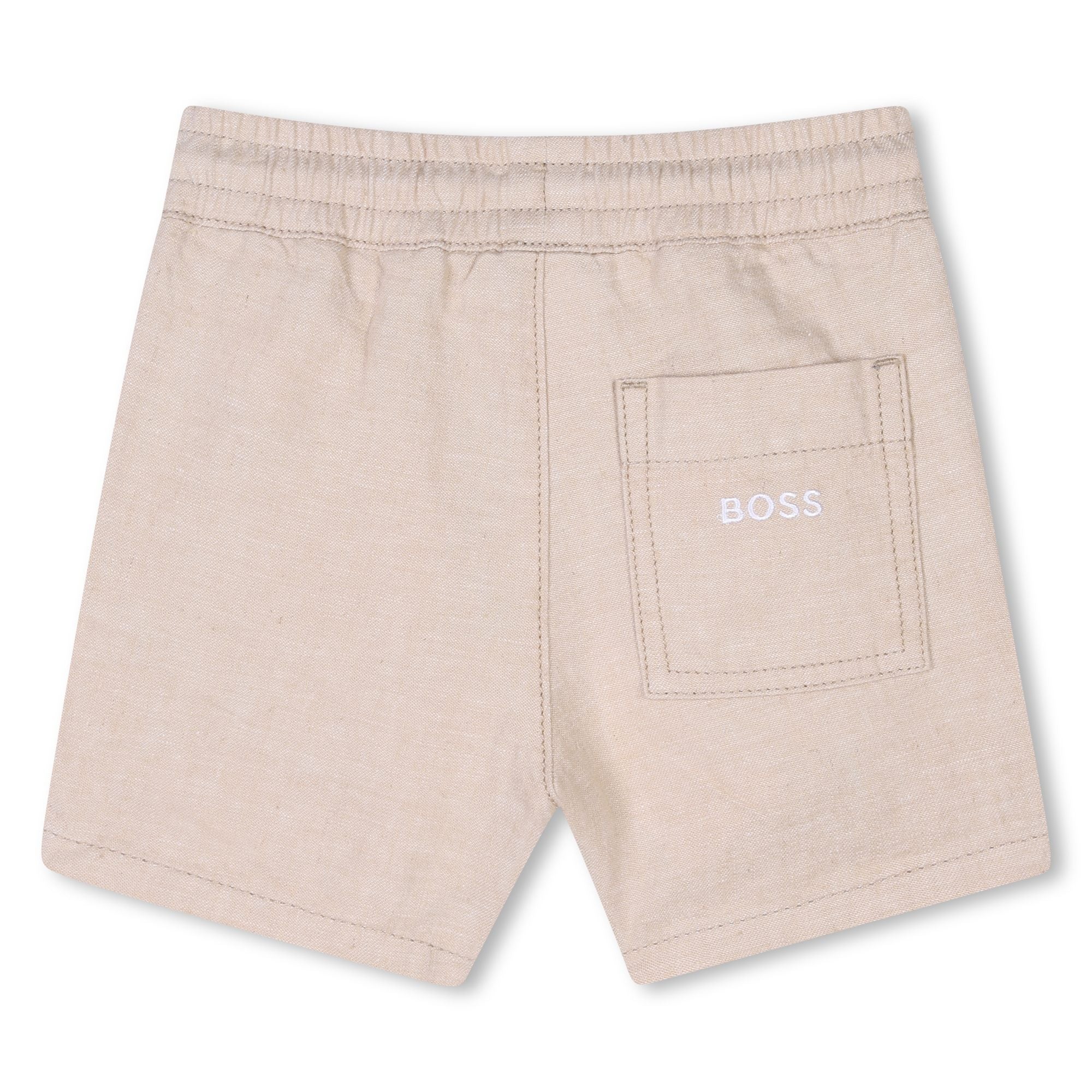 Boss-Boys Khaki Shorts