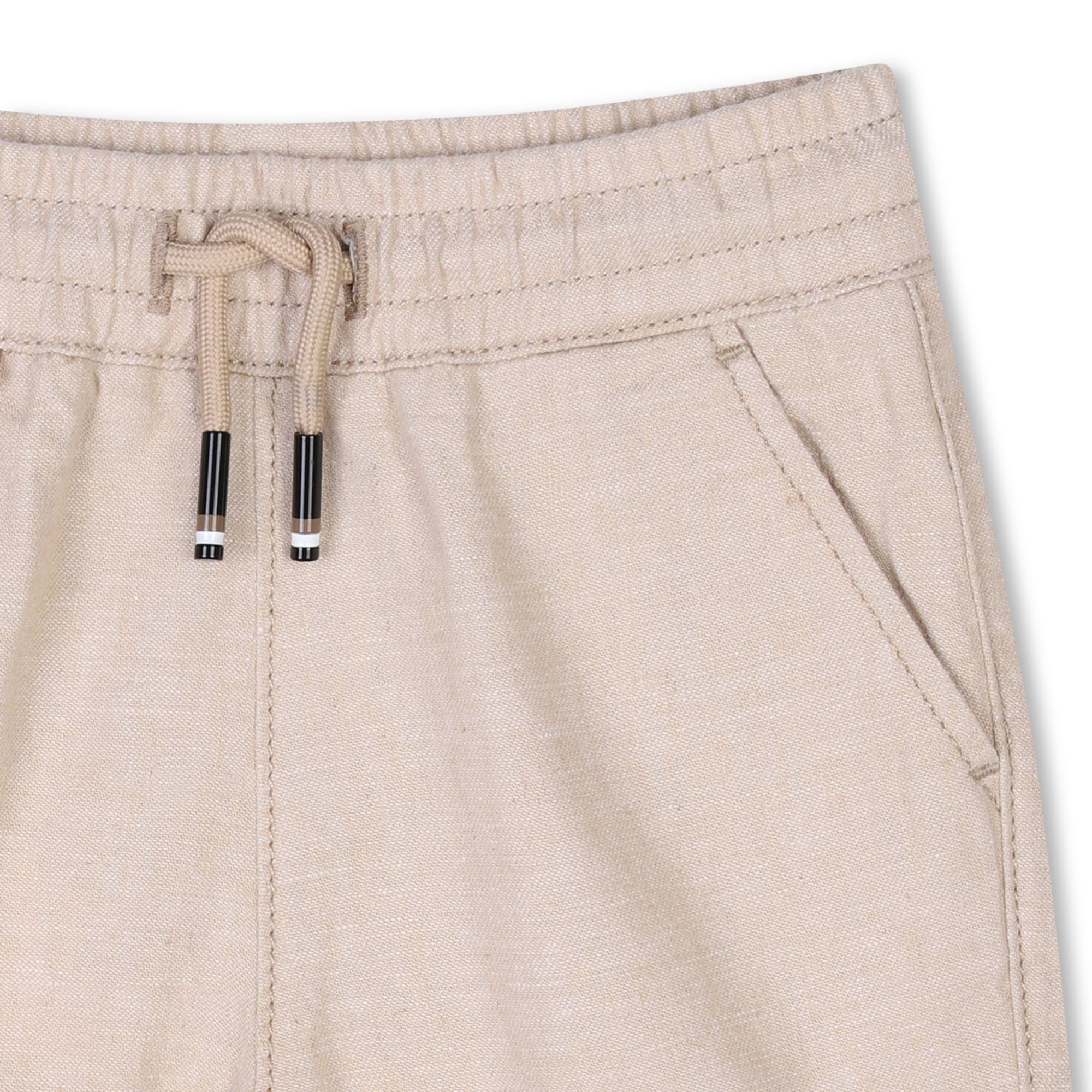 Boss-Boys Khaki Shorts