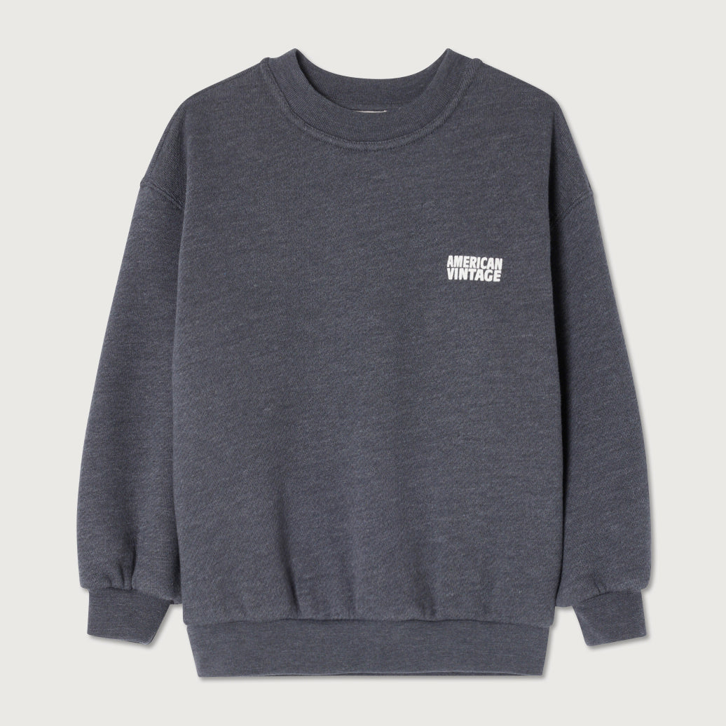 American Vintage-SWEAT ML COL ROND