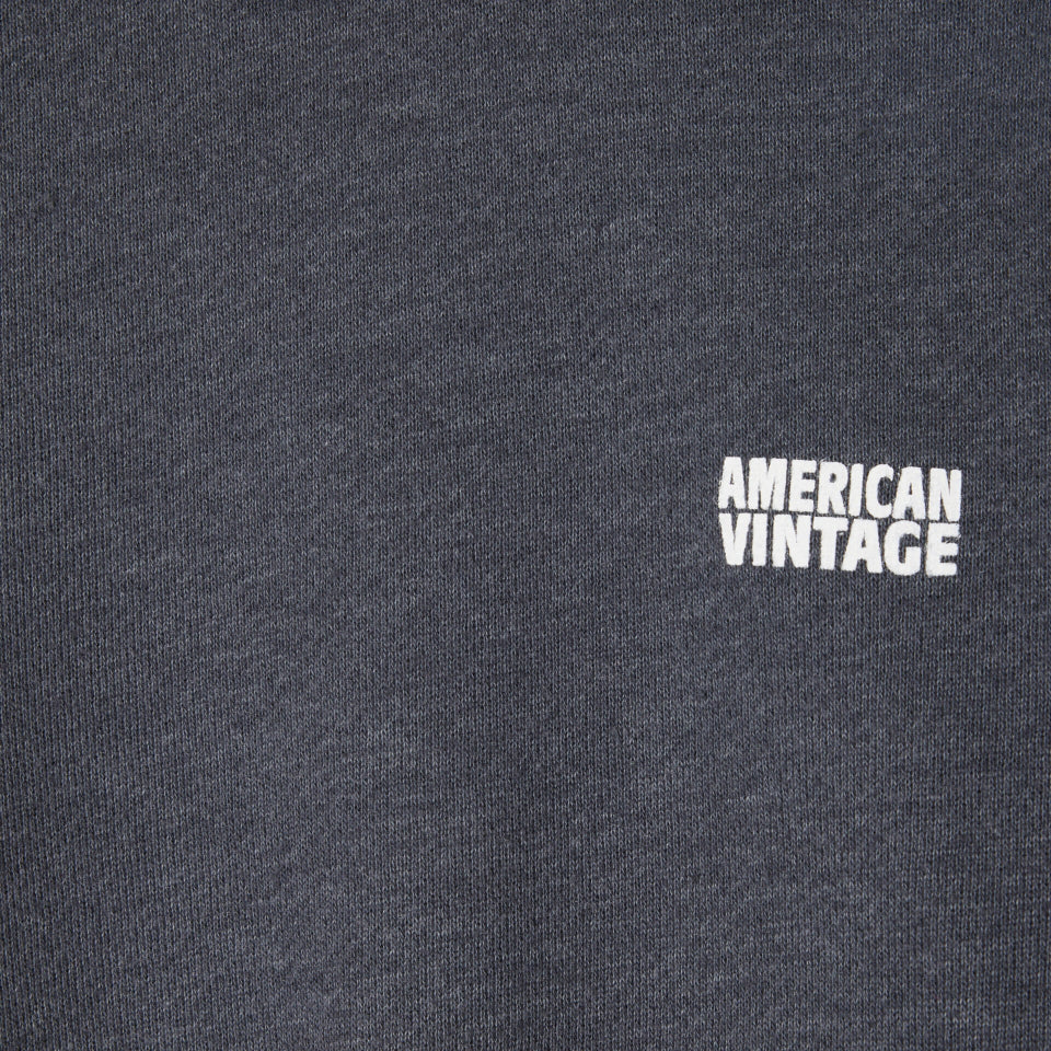 American Vintage-SWEAT ML COL ROND