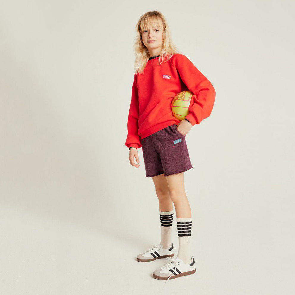 American Vintage-SWEAT ML COL ROND