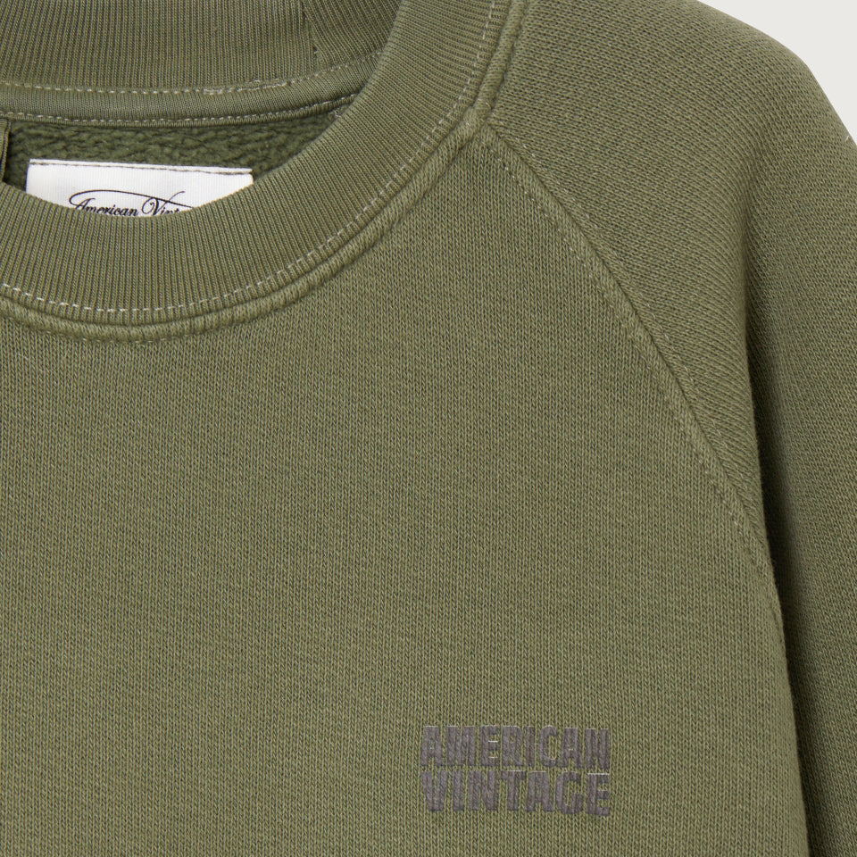 American Vintage-SWEAT ML COL ROND