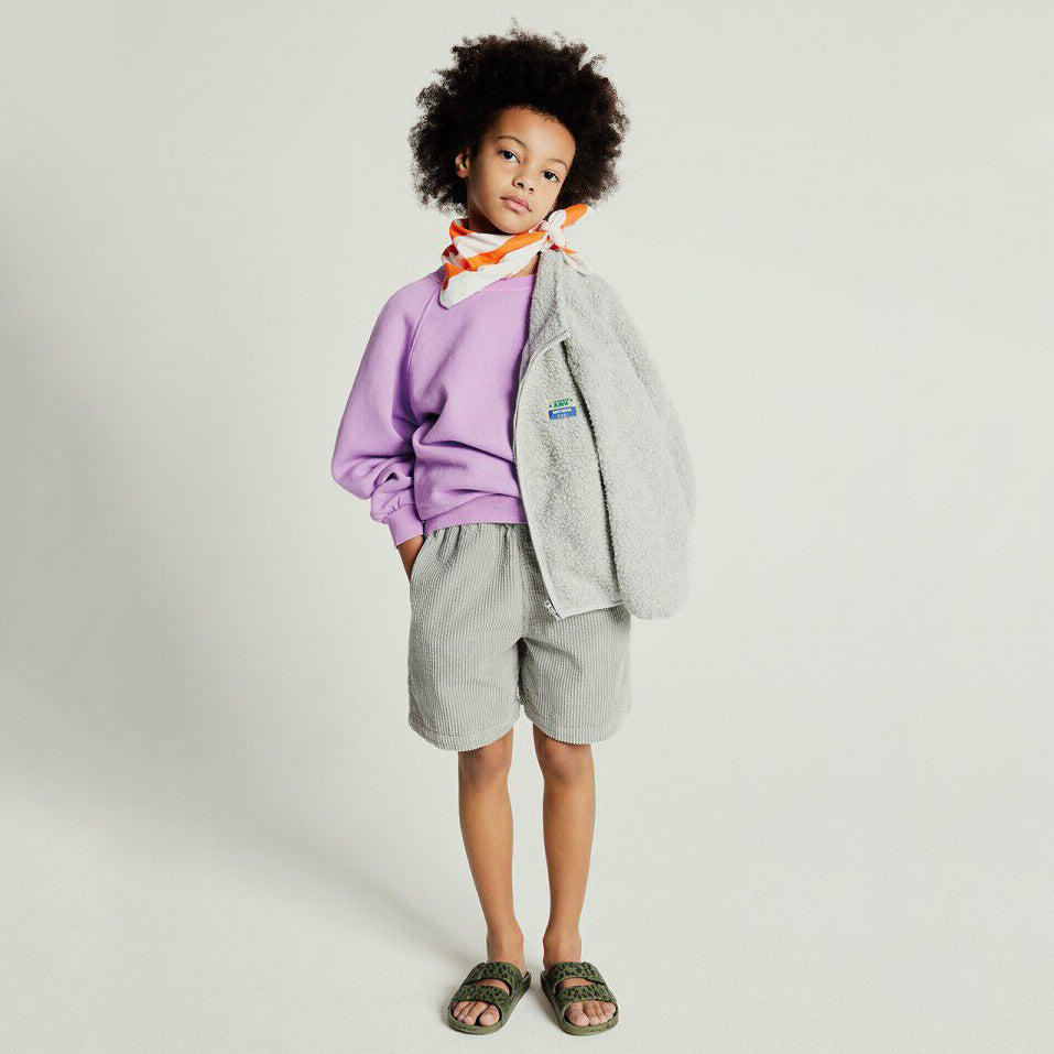 American Vintage-SWEAT ML COL ROND