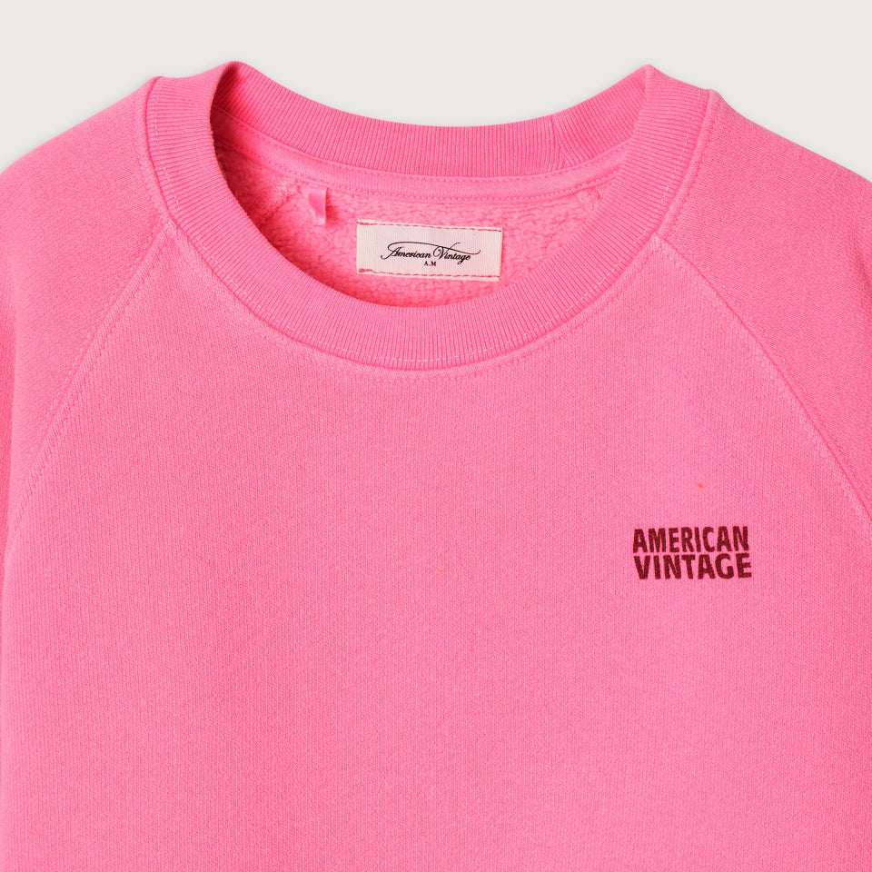American Vintage-SWEAT ML COL ROND