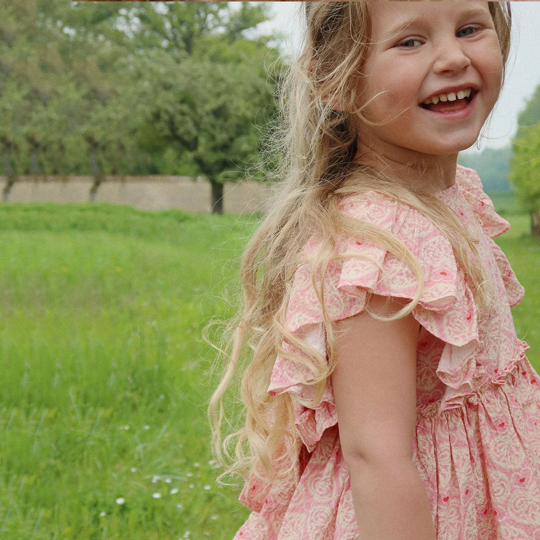 Konges Sløjd-AVA BOW DRESS GOTS