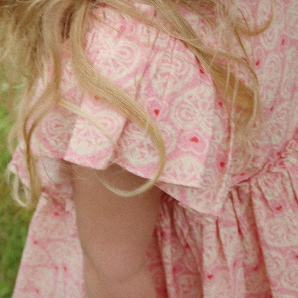 Konges Sløjd-AVA BOW DRESS GOTS