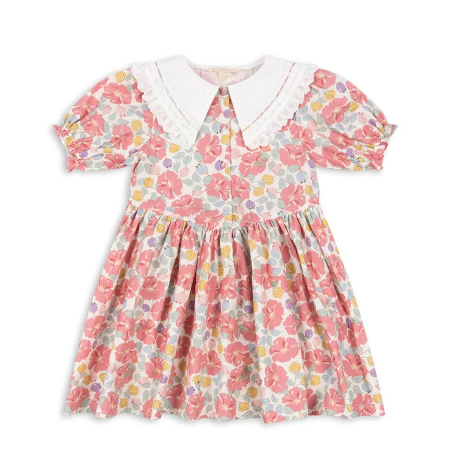 Konges Sløjd-COEUR COLLAR DRESS GOTS