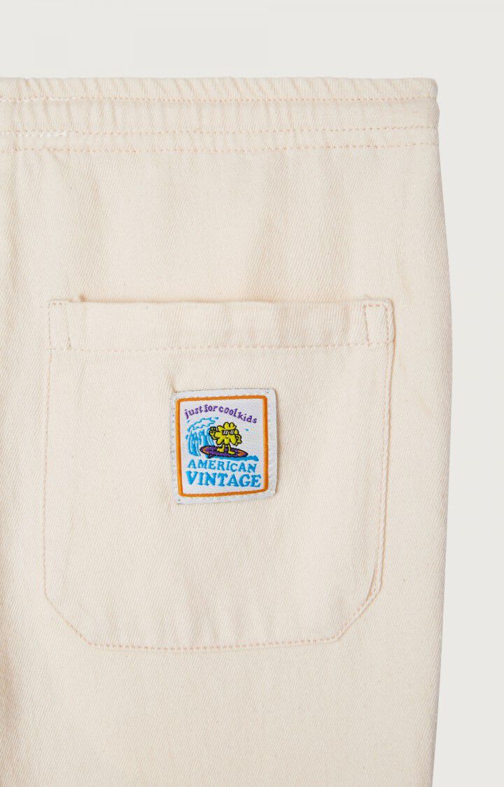 KID'S TROUSERS TIRABAY-ECRU