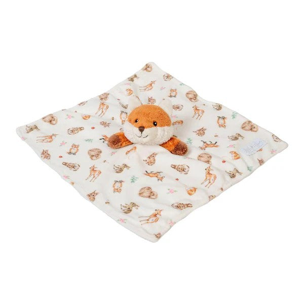 Wrendale Designs-Little Wren Plush Comforter-Little Forest