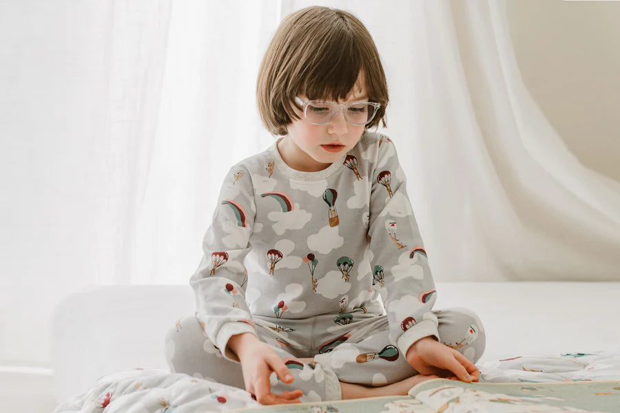 Organic Cotton Two-Piece PJ Set - Meerkats Away!