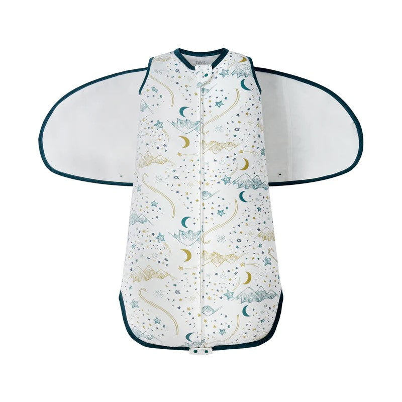 Nest Designs-Swaddle Sleep Bag 0.25 TOG-Stars White