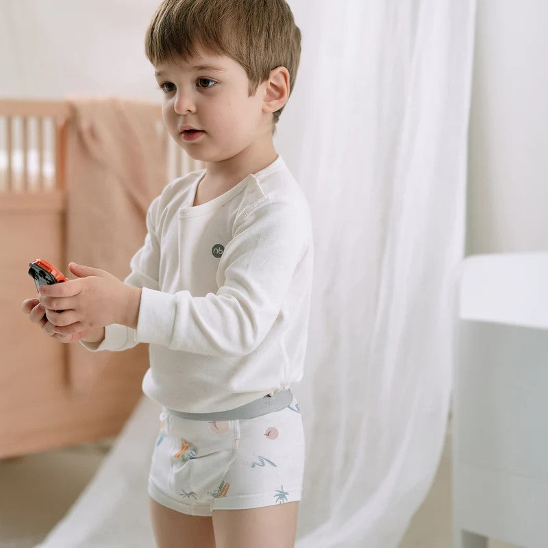 Nest Designs-Boys Boxer Briefs Underwear(2 Pack) - Surf Camp