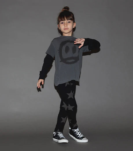 STAR LEGGINGS BLACK